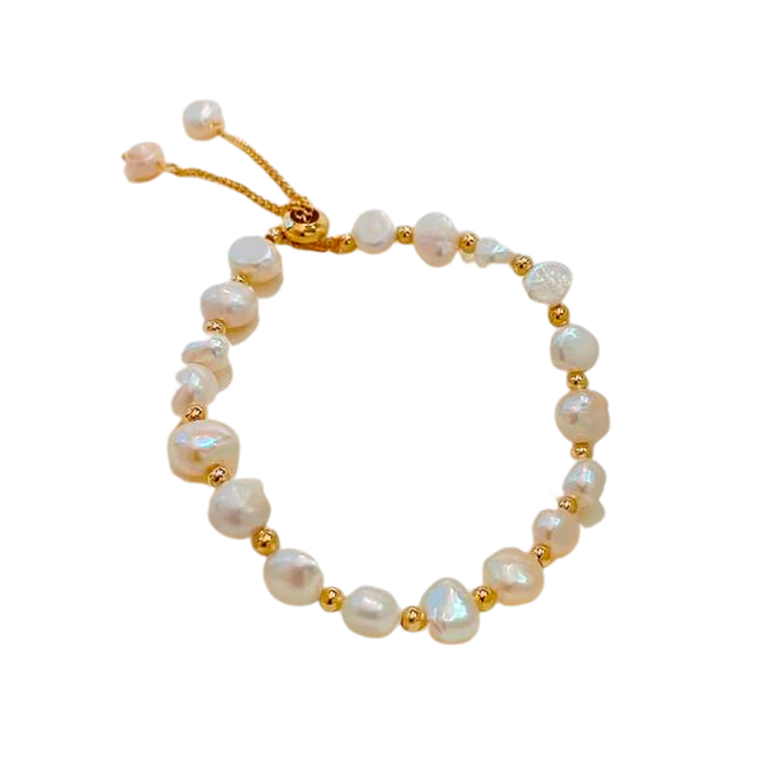 Pulseira de Pérolas Naturais