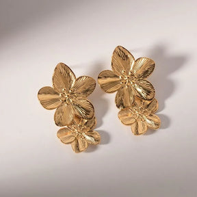 Brinco Flor Duo