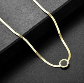 Conjunto Colar e Brincos Números Romanos