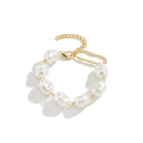 Pulseira Pérolas Orgânicas