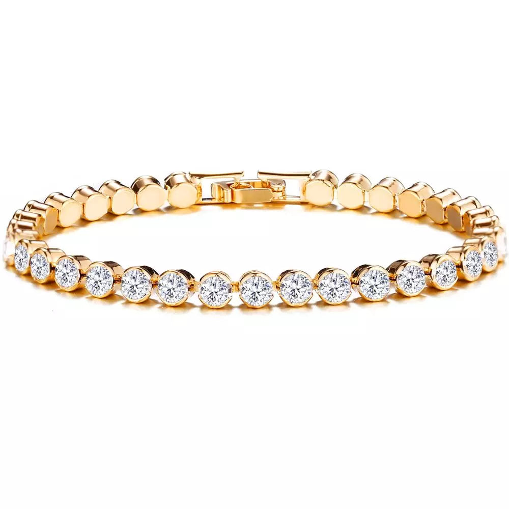 Pulseira Luxury Cravejada de Zircônia