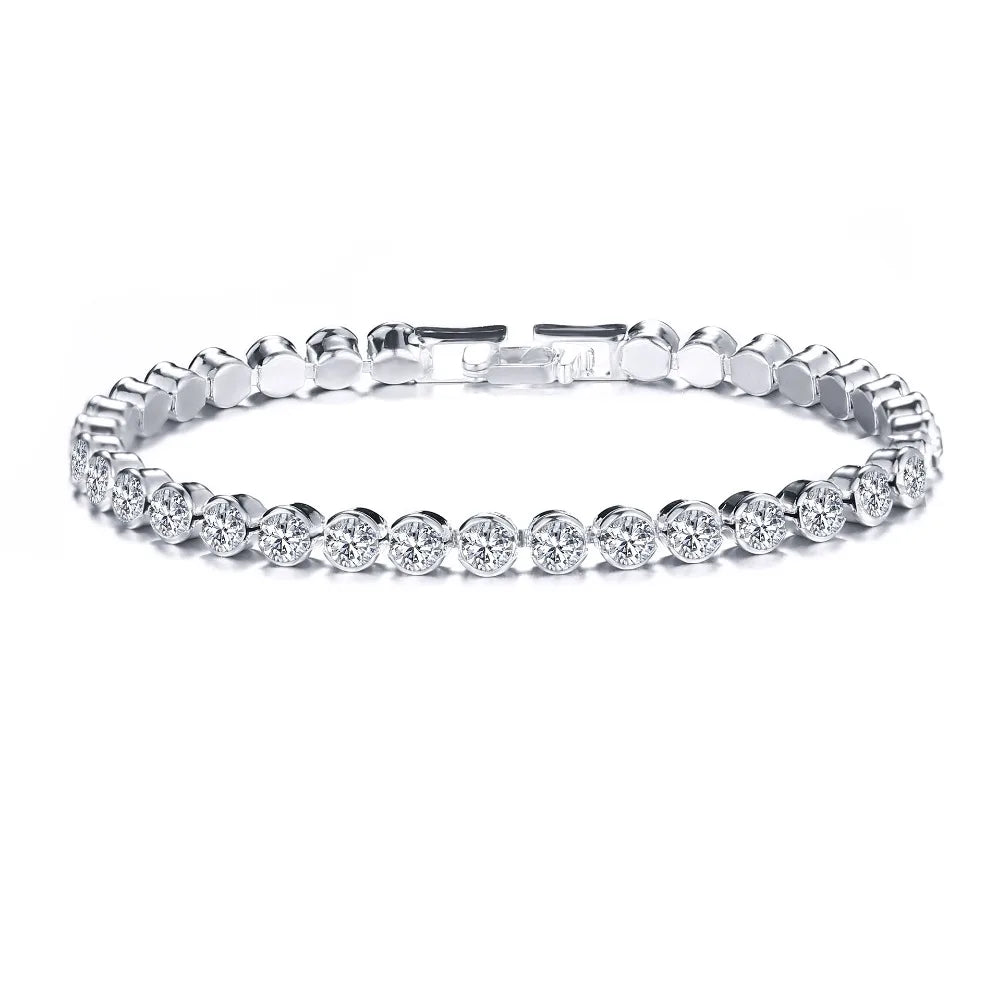 Pulseira Luxury Cravejada de Zircônia