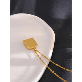 Colar Com Pingente De Sol Banhado a Ouro 18k