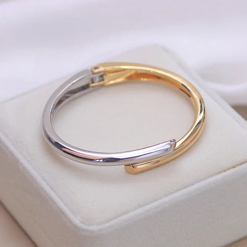 Pulseira Duo Prata e Dourado