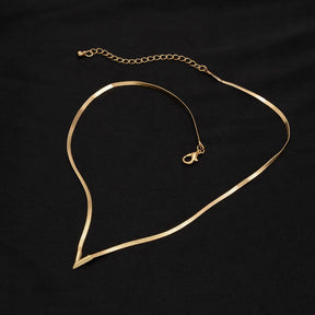 Colar Vintage em V