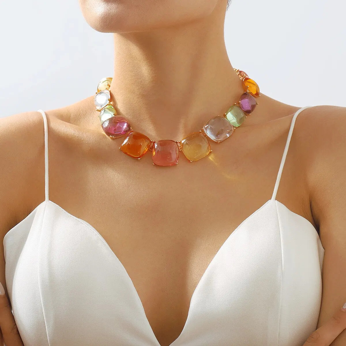Conjunto Colar e Brinco Boho