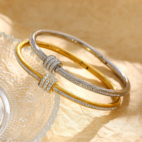 Bracelete com Zircônia
