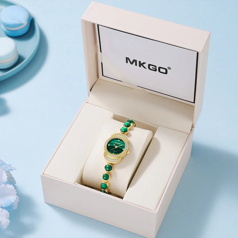 Relógio Feminino OZ com detalhes em Zircônia